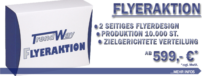 Flyeraktion Paket